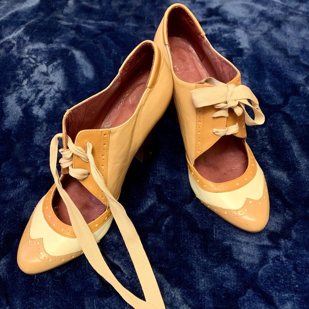 Jeffrey Campbell Tri-Color Vintage Shoes